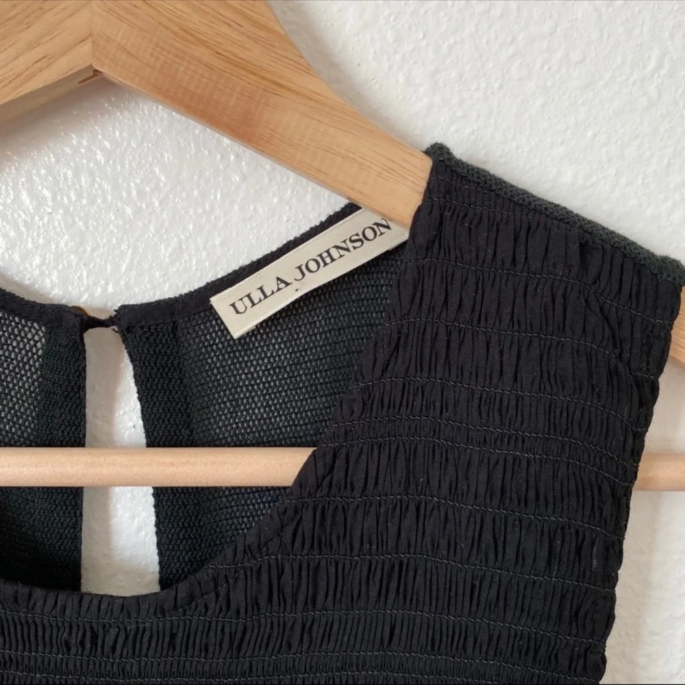 Ulla Johnson black 'Cowrie' dress black Sz XS/2 - Picture 4 of 4